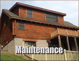  Bankston, Alabama Log Home Maintenance